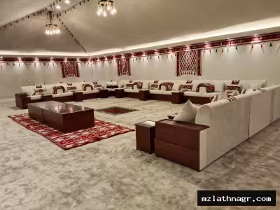 تصميم وتفصيل خيام ملكية وجهات خارجية الطايف مكة جدة الباحة تنفيذ فوري وضمان شامل