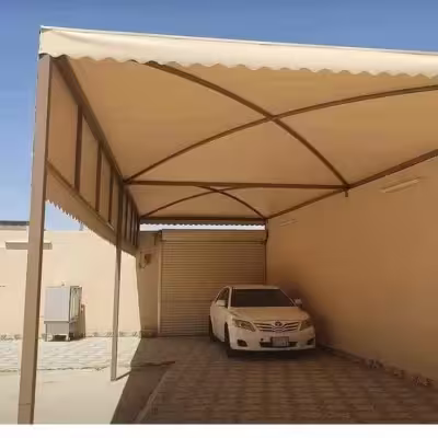 مظلات سيارات قماش وشراع في مكة جدة والطايف الباحة