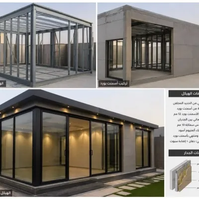 مجالس  خارجية مستقلة زجاجية  للمنازل الطايف مكة جدة الباحة